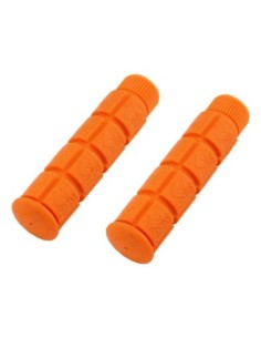 BLock Grips 7/8 long 120mm Orange.